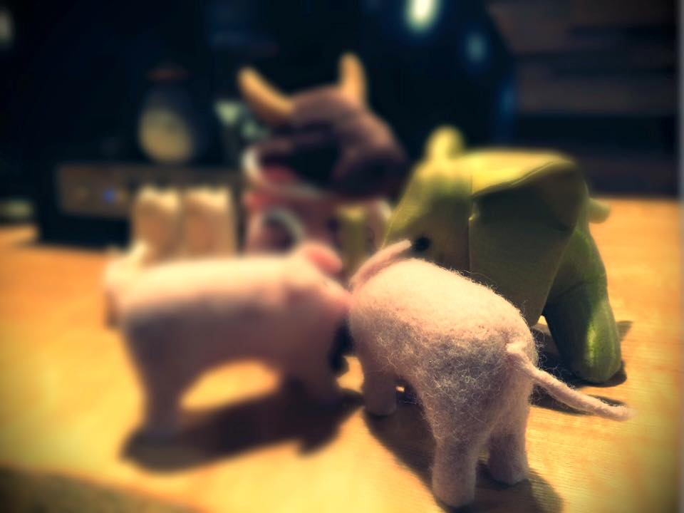 すみれのぶた達に新しいアイテム&仲間ができました(笑)ーそしてその後ー