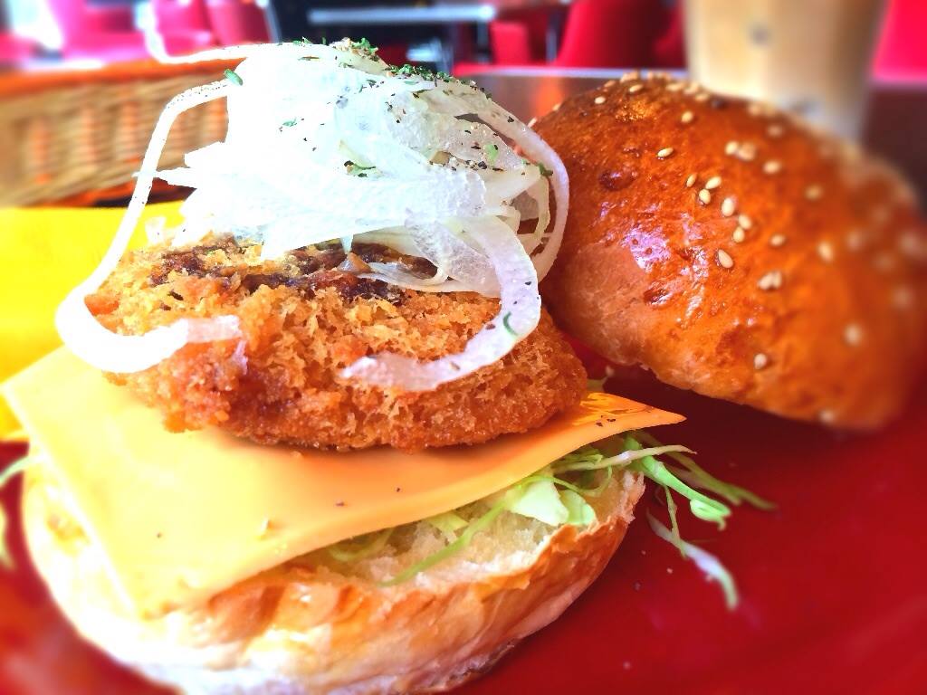 今日で2回目のフィッシュバーガーランチ