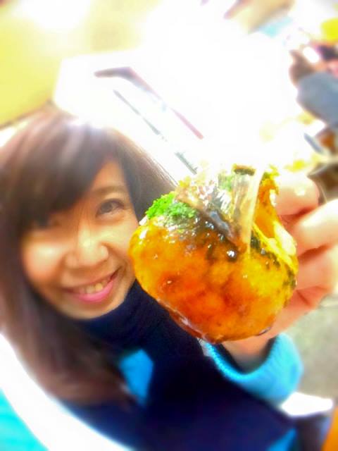 大阪で たこ焼きツアーしたいね(笑)