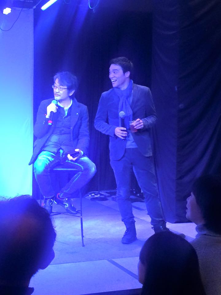 左が藤村先生、右が日本で唯一の大河ドラマや歴史でビジネスを語り、企業にアドバイスしている税理士の山本やすぞうさん