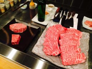 ちなみに今夜は全てステーキ