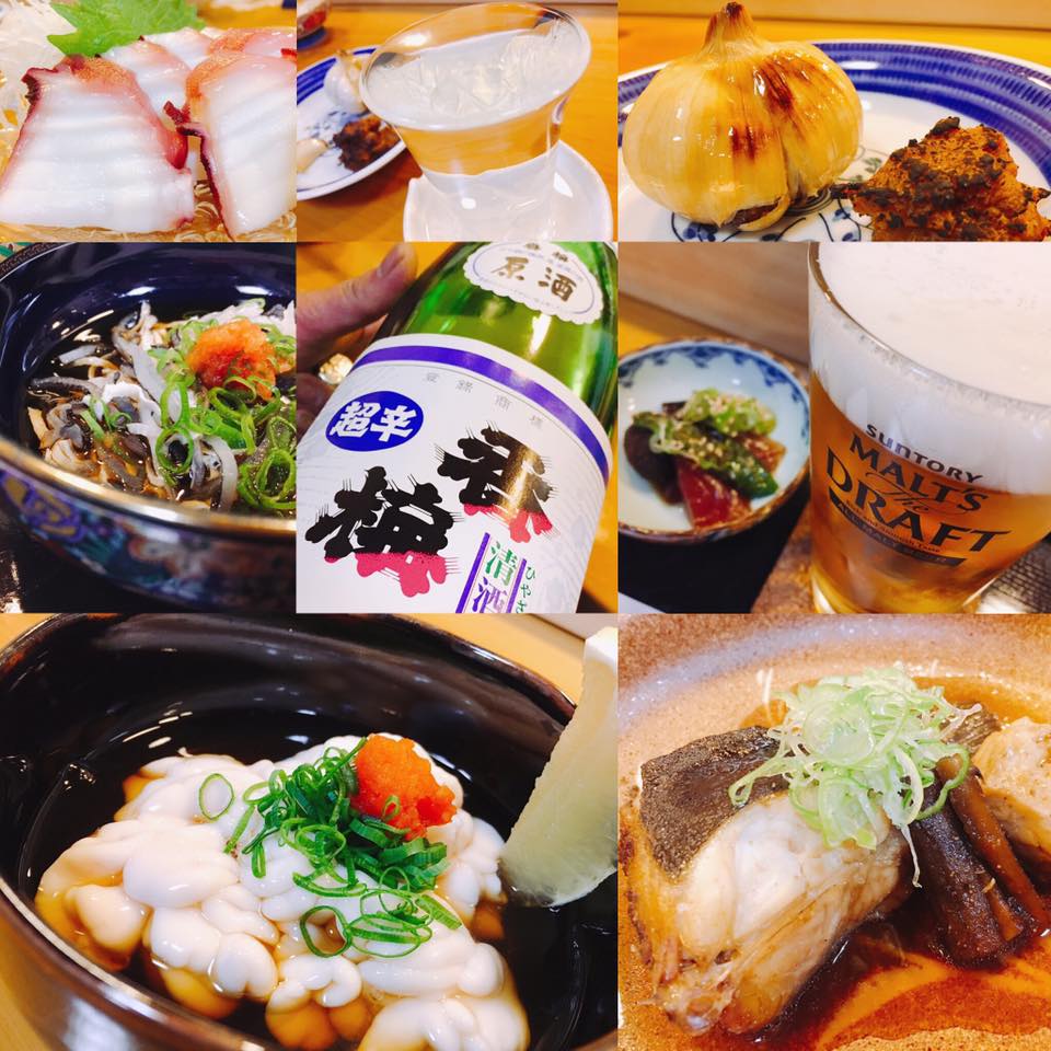 先日のお疲れさまの一杯コースで