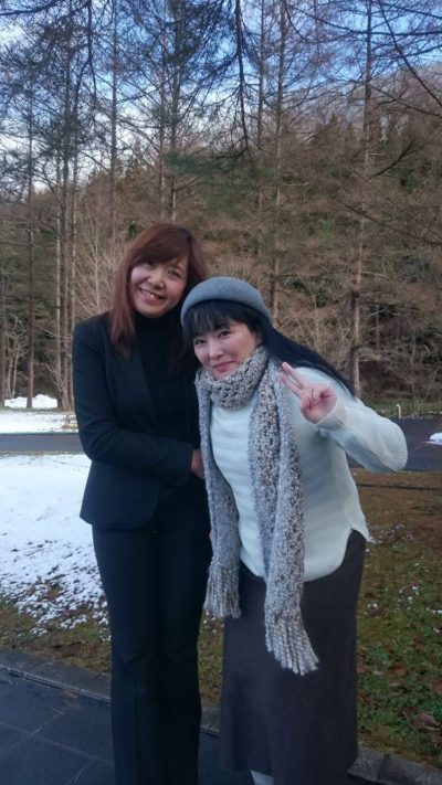 12月にご来館の際のHさんと♪