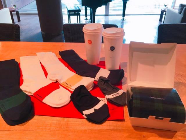 かわいい　ソックスやアンダーウエア　早くお座敷でソックス履きたいな～