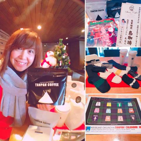 ついつい　すぐに　カシミヤマフラーしてました（笑）