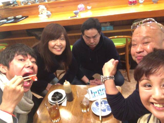 エクスマ米沢塾80期のメンバーとのランチで 大宮から合流したよっちゃんも一緒に