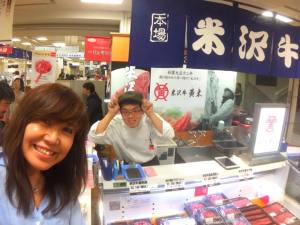 日本橋三越本店「とっておきの山形展」に米沢からも出店してます♪ーあやこの逢いに行く！編ー