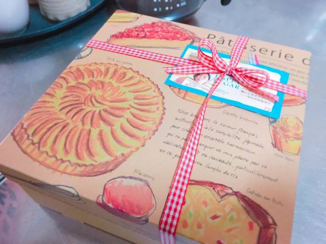 ニコニコの顔になれるアップルパイ！みんな元気もらえました～♪