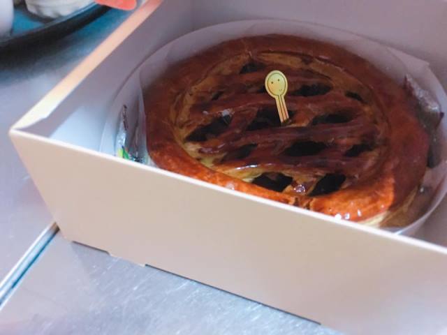 ニコニコの顔になれるアップルパイ！みんな元気もらえました～♪