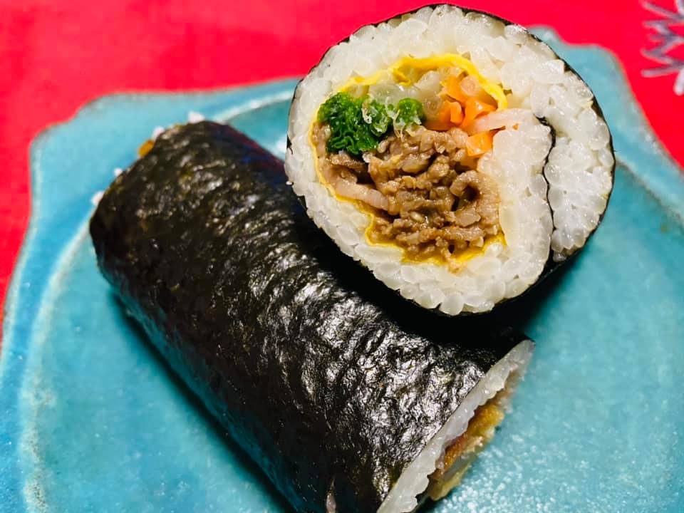 恵方巻は実家の金剛閣からテイクアウト♪